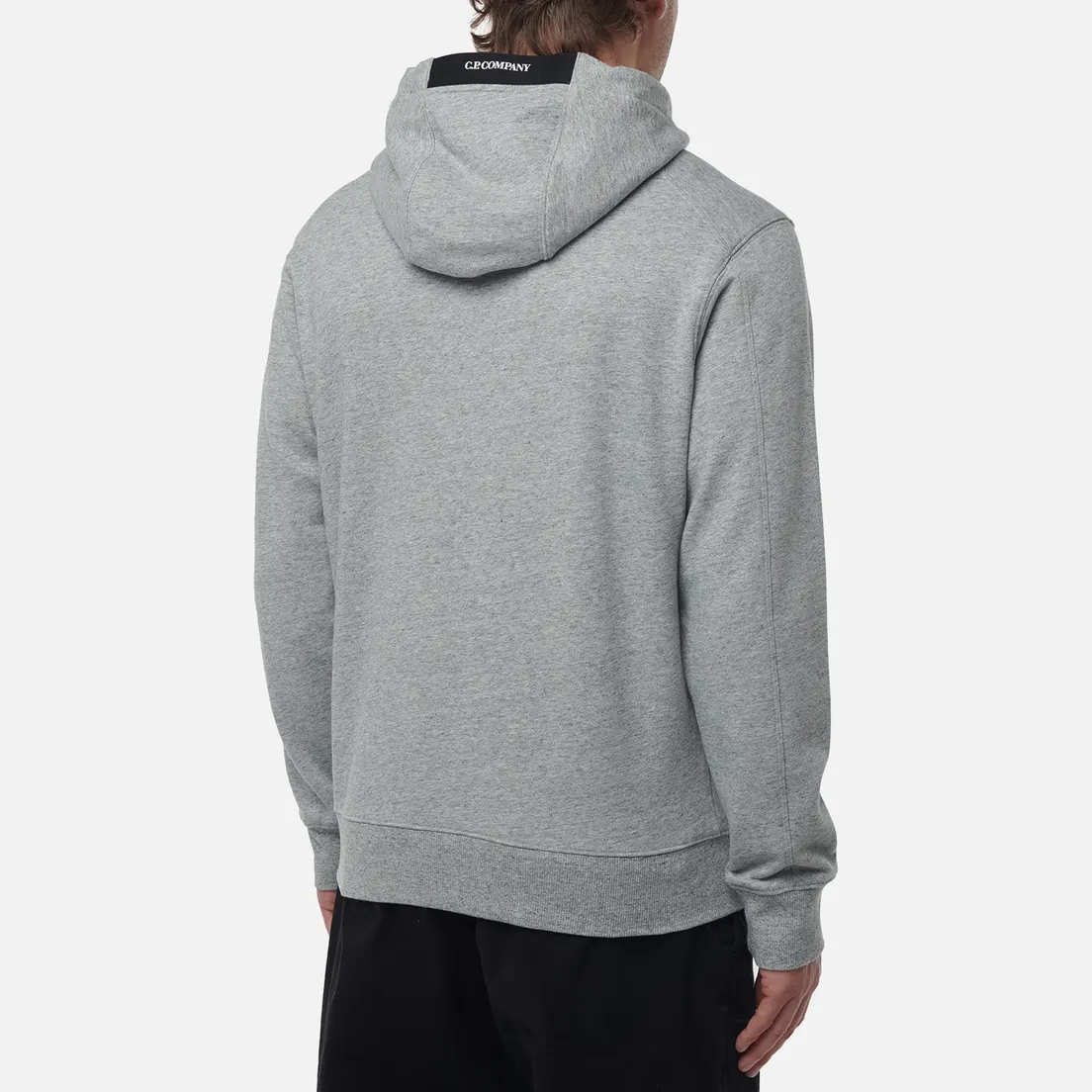 C.P. Company Мужская толстовка Diagonal Raised Fleece Lens Regular Fit Hoodie