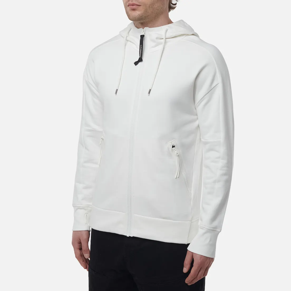 C.P. Company Мужская толстовка Adjustable Hoodie Kangaroo Pocket Lens