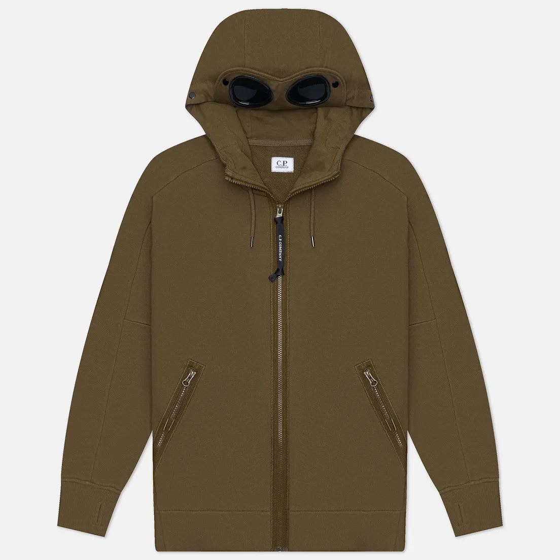 C.P. Company Мужская толстовка Adjustable Hoodie Kangaroo Pocket Lens