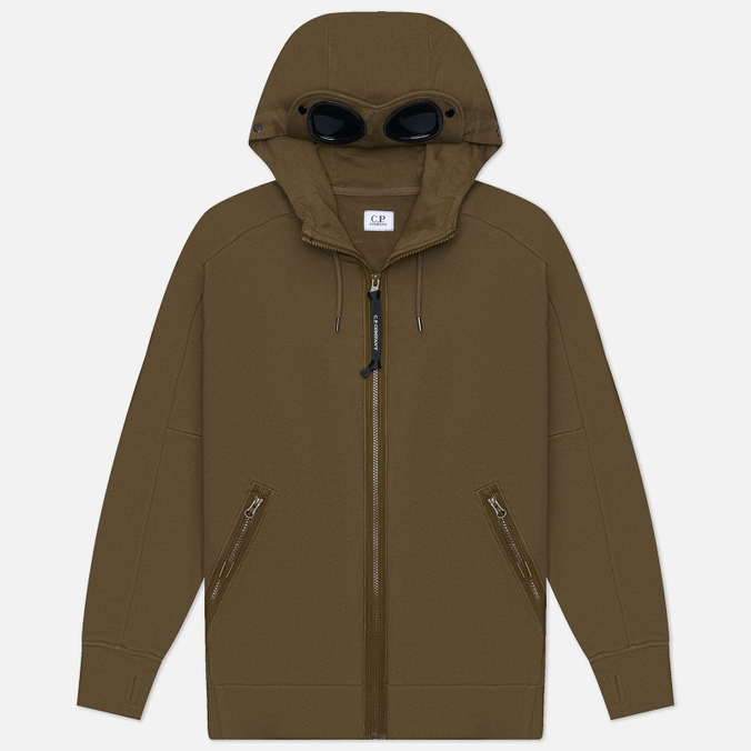 Мужская толстовка C.P. Company Adjustable Hoodie Kangaroo Pocket Lens