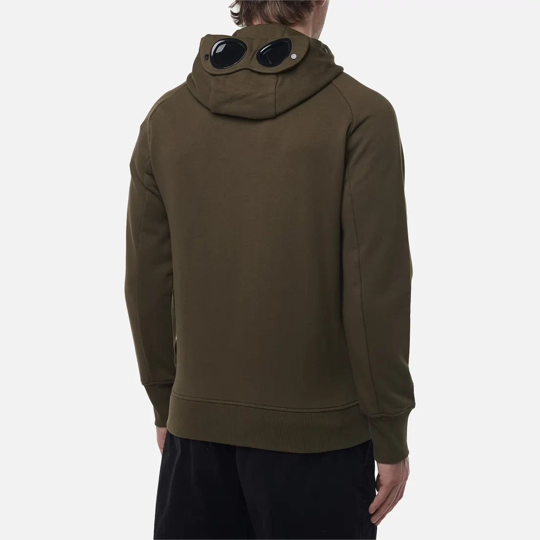 C.P. Company Мужская толстовка Adjustable Hoodie Kangaroo Pocket Lens