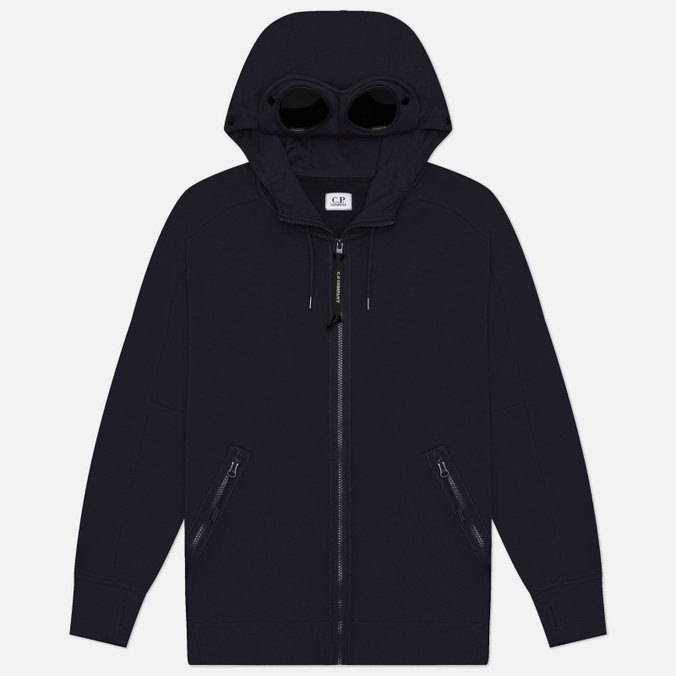 Мужская толстовка C.P. Company Diagonal Raised Fleece Goggle Hoodie Regular