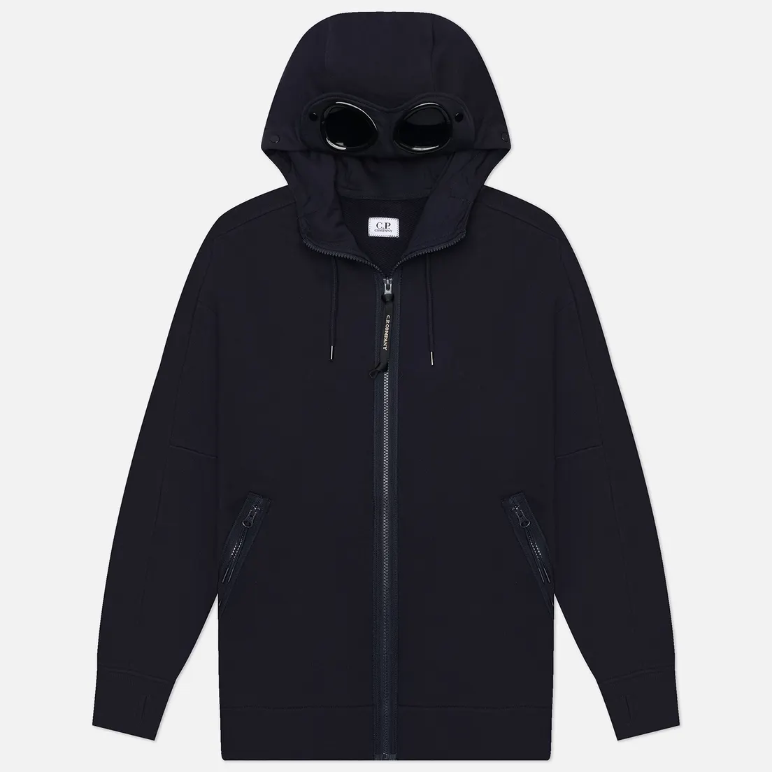 C.P. Company Мужская толстовка Adjustable Hoodie Kangaroo Pocket Lens
