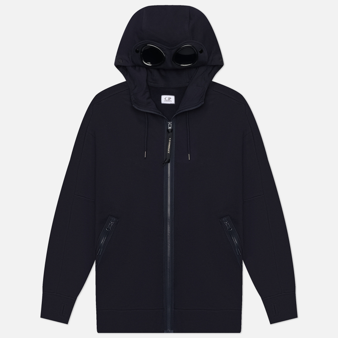 Мужская толстовка C.P. Company Diagonal Raised Fleece Goggle Hoodie Regular