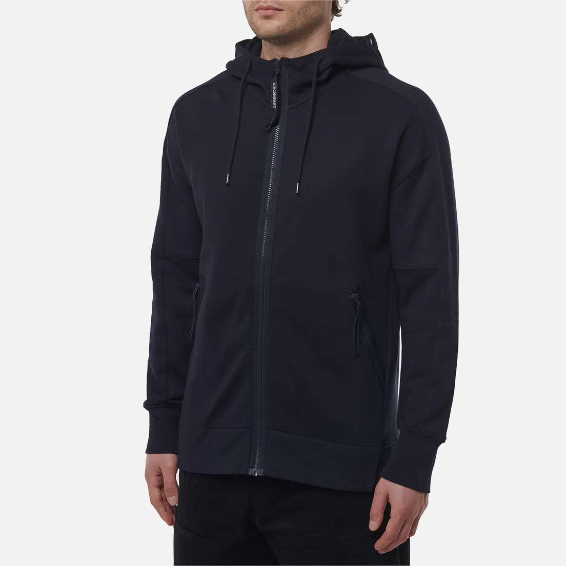 C.P. Company Мужская толстовка Adjustable Hoodie Kangaroo Pocket Lens