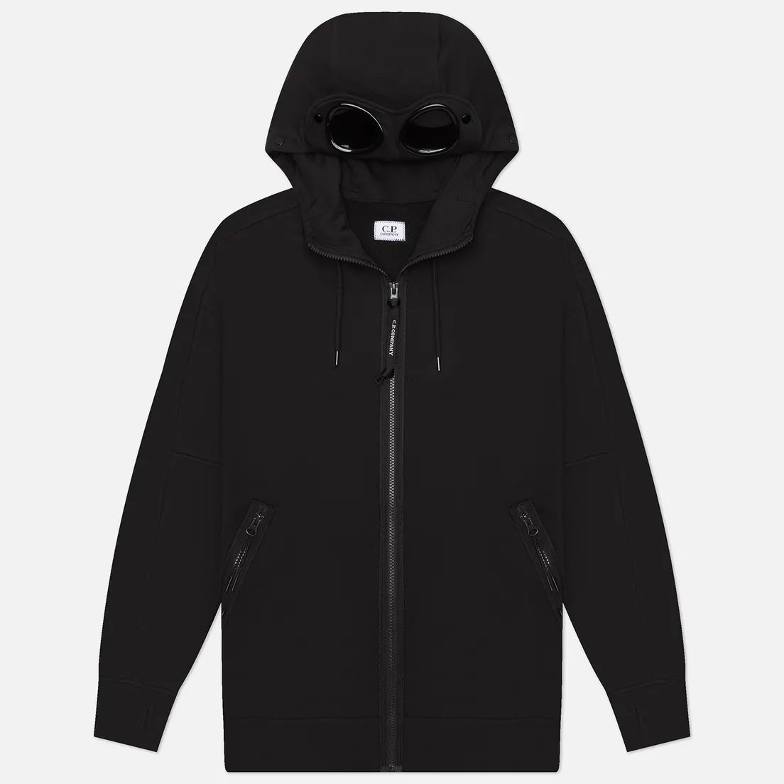 C.P. Company Мужская толстовка Adjustable Hoodie Kangaroo Pocket Lens