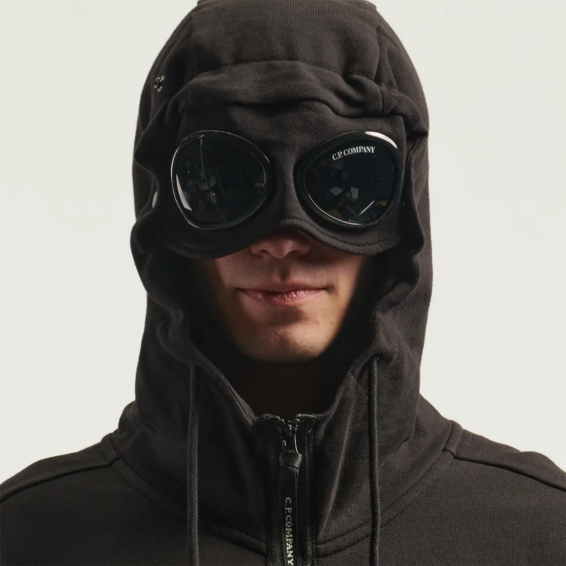 C.P. Company Мужская толстовка Adjustable Hoodie Kangaroo Pocket Lens