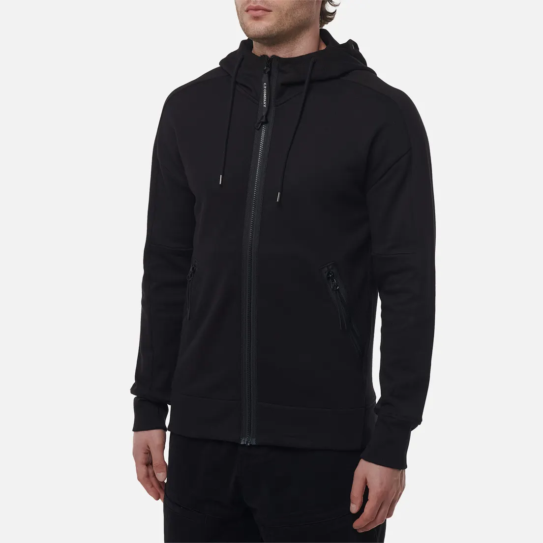 C.P. Company Мужская толстовка Adjustable Hoodie Kangaroo Pocket Lens