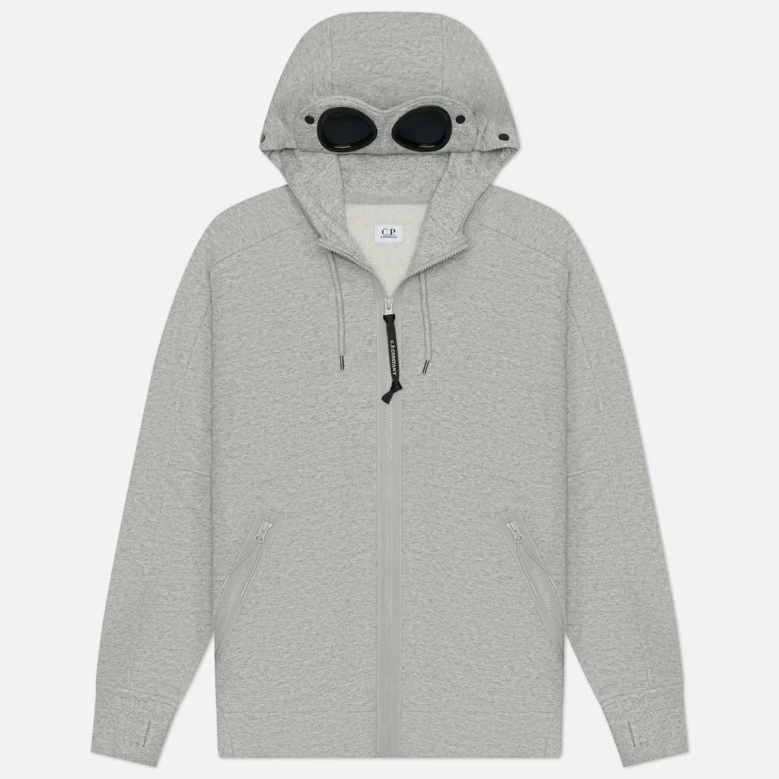 C.P. Company Мужская толстовка Adjustable Hoodie Kangaroo Pocket Lens