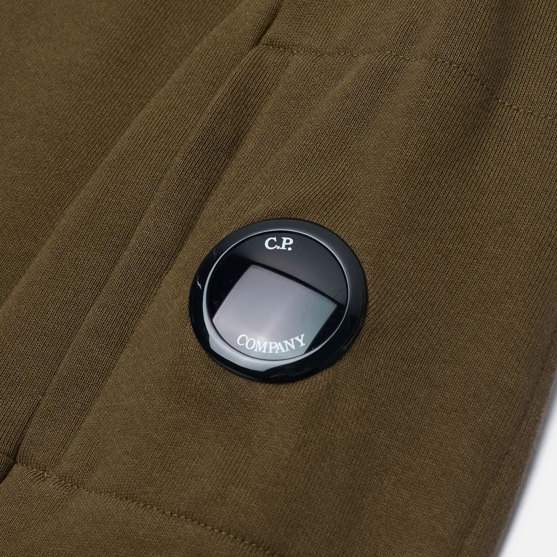 C.P. Company Мужская толстовка Diagonal Raised Fleece Lens Full Zip Hoodie