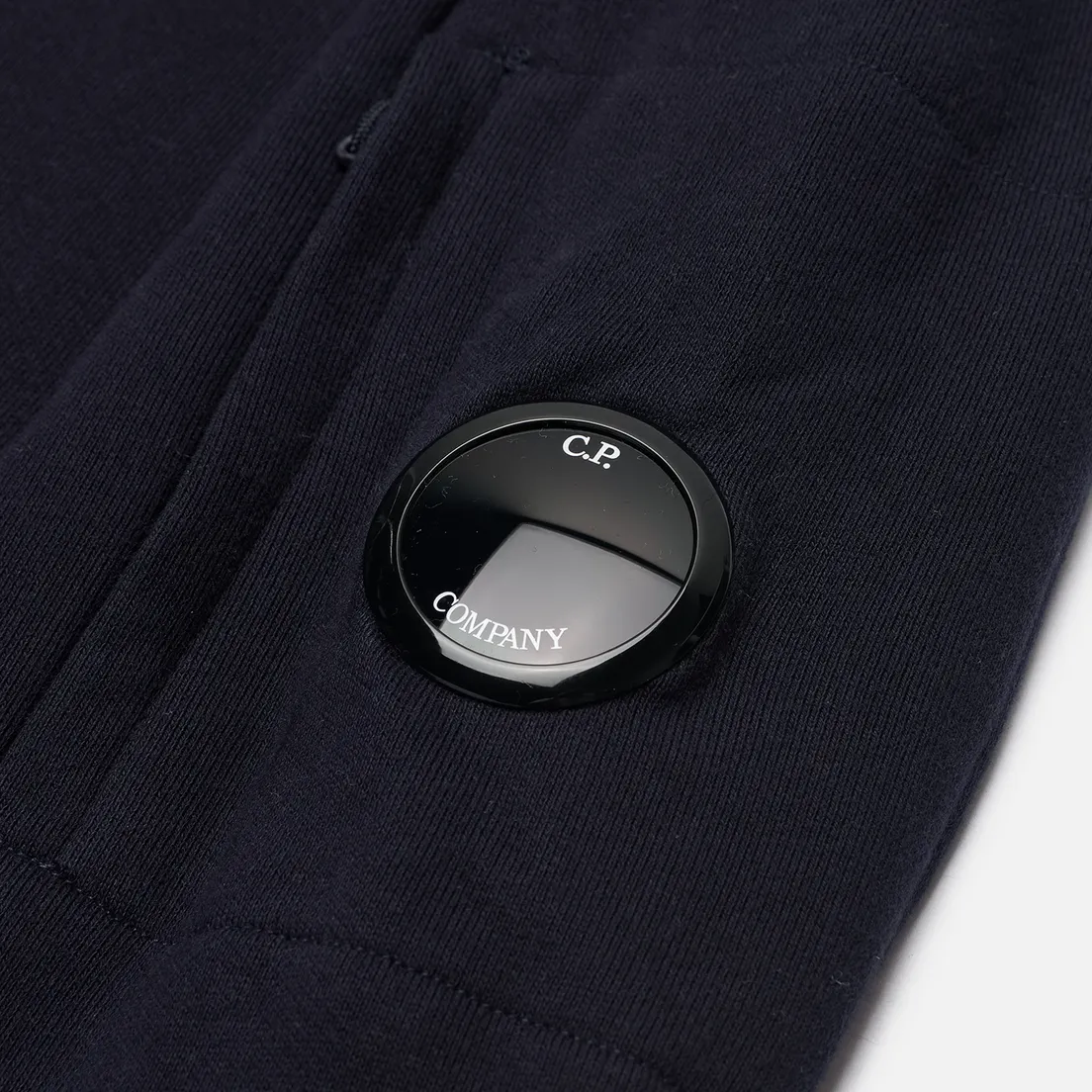 C.P. Company Мужская толстовка Diagonal Raised Fleece Lens Full Zip Hoodie