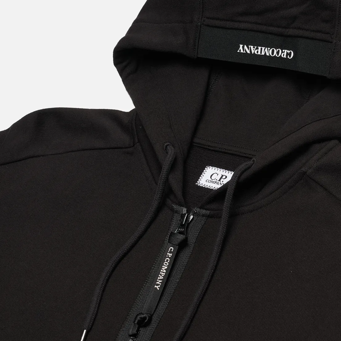 C.P. Company Мужская толстовка Diagonal Raised Fleece Lens Full Zip Hoodie