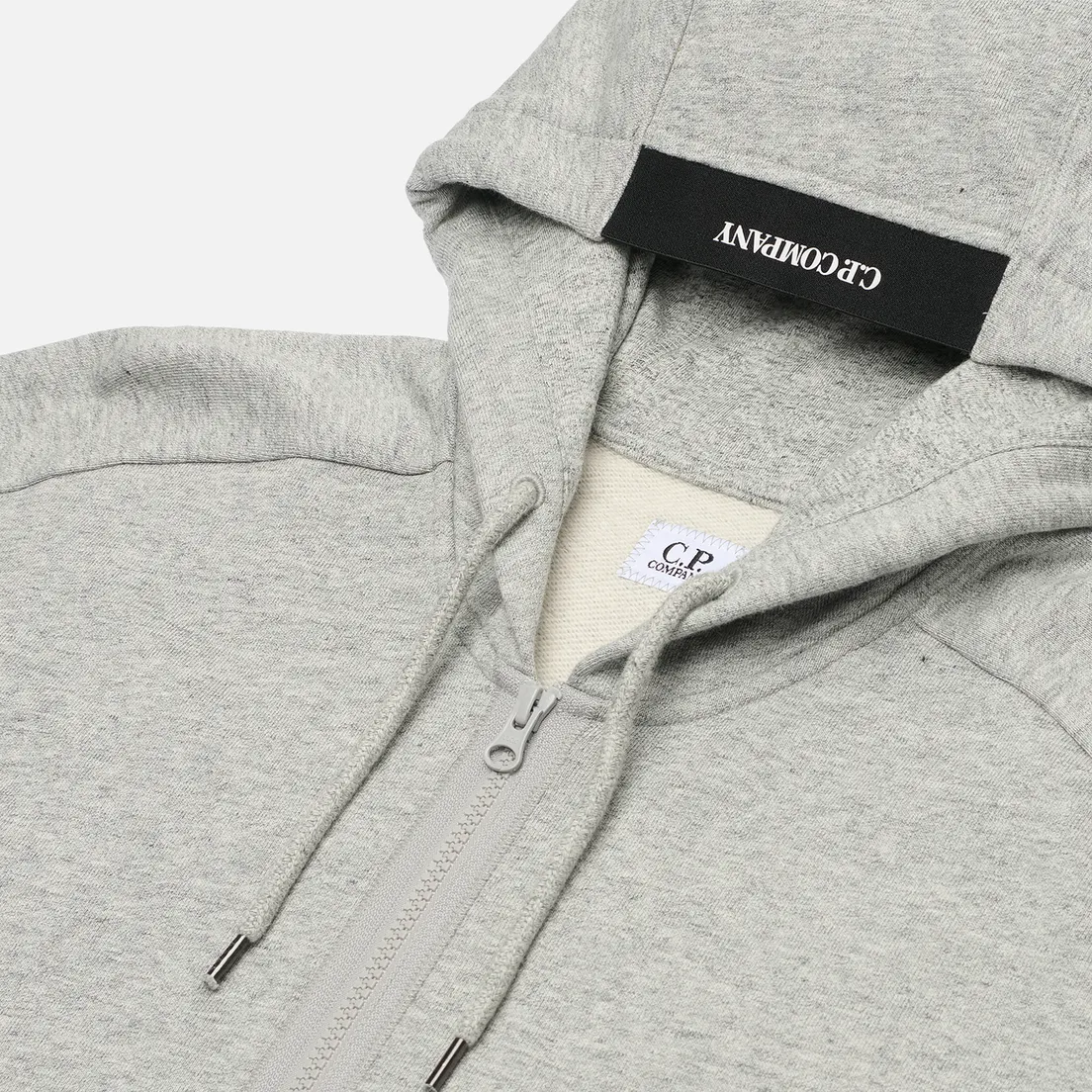 C.P. Company Мужская толстовка Diagonal Raised Fleece Lens Full Zip Hoodie