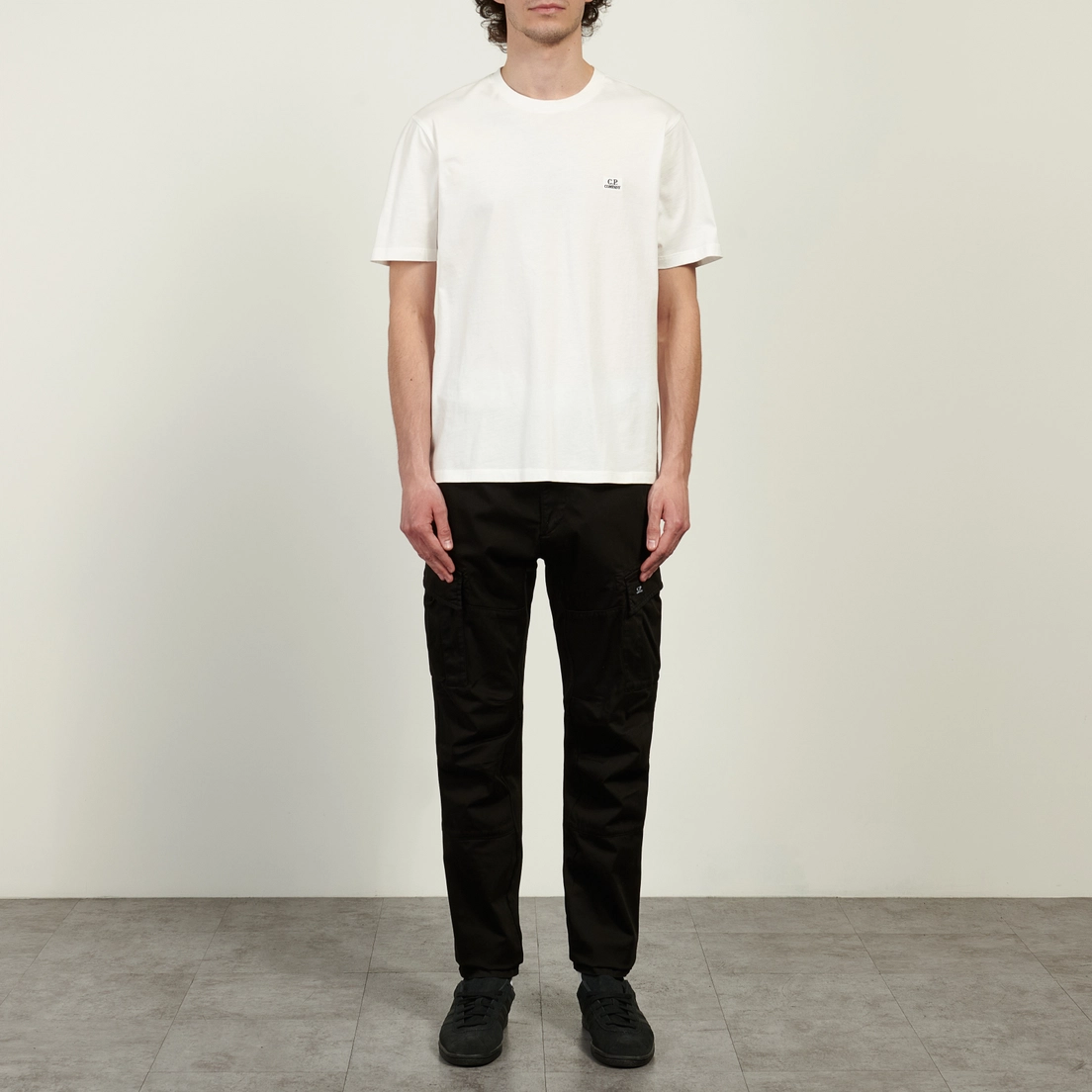 C.P. Company Мужская футболка 30/1 Jersey Logo Patch