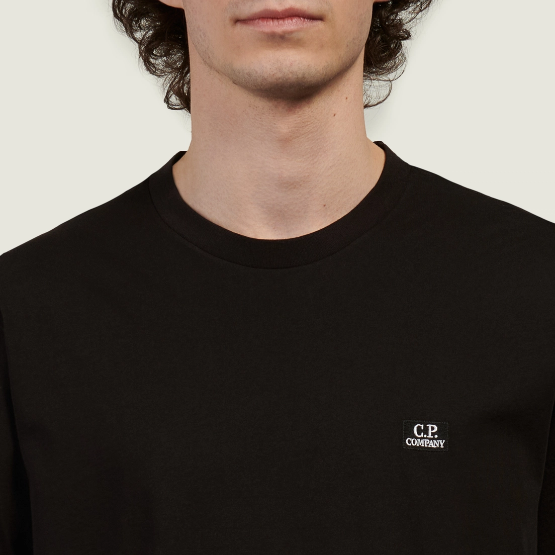 C.P. Company Мужская футболка 30/1 Jersey Logo Patch