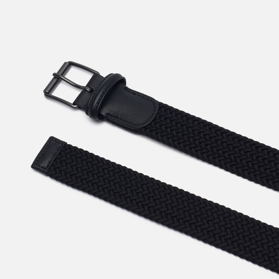 Ремень Anderson's Narrow Elastic Woven Stretch Black