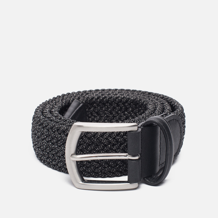 Ремень Anderson's Classic Woven Textile Black/White
