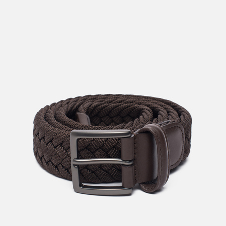 Ремень Anderson's Woven Textile Dark Brown