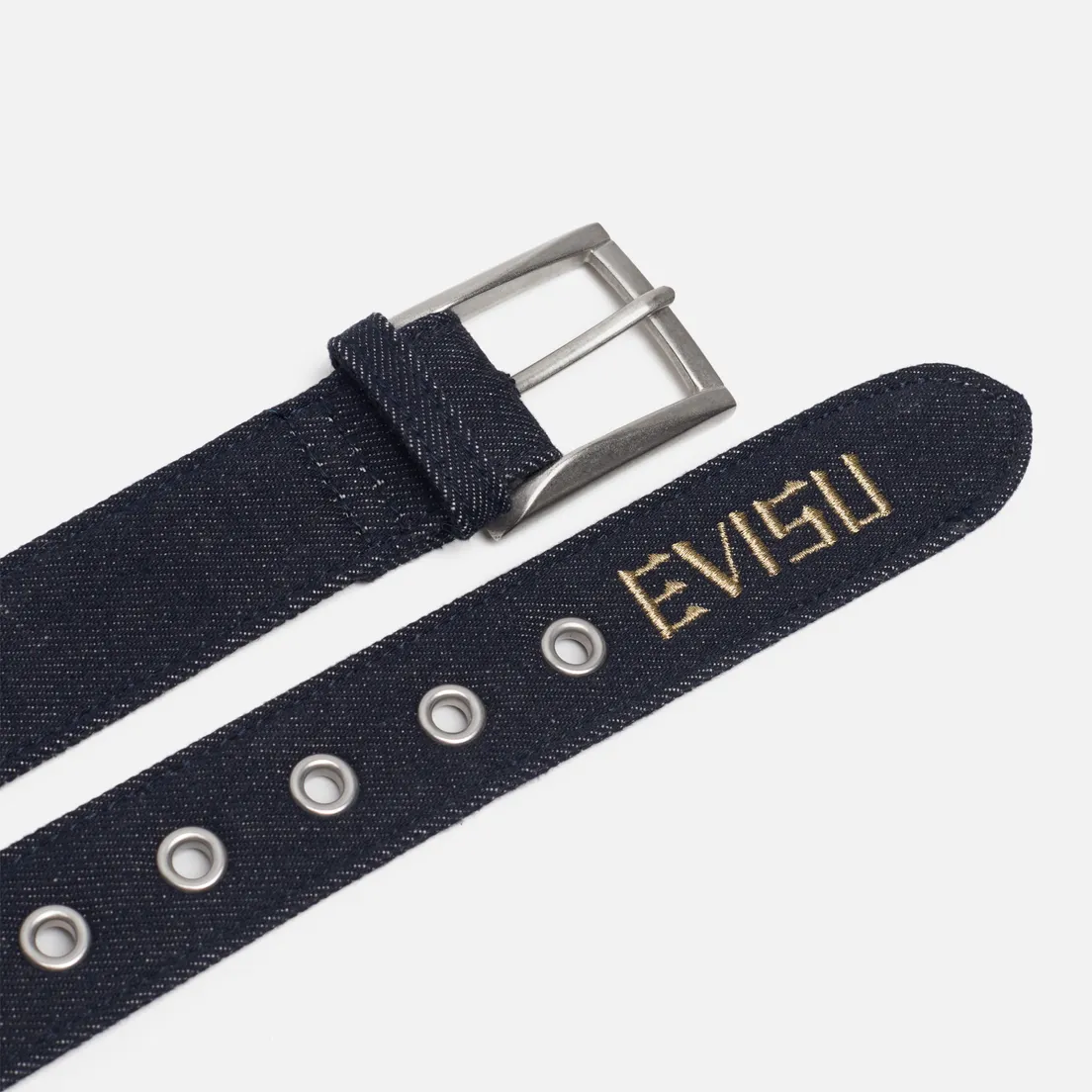 Evisu Ремень Evergreen Denim & Detachable Pocket