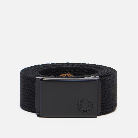 Ремень Fred Perry Slim Graphic Webbing Black