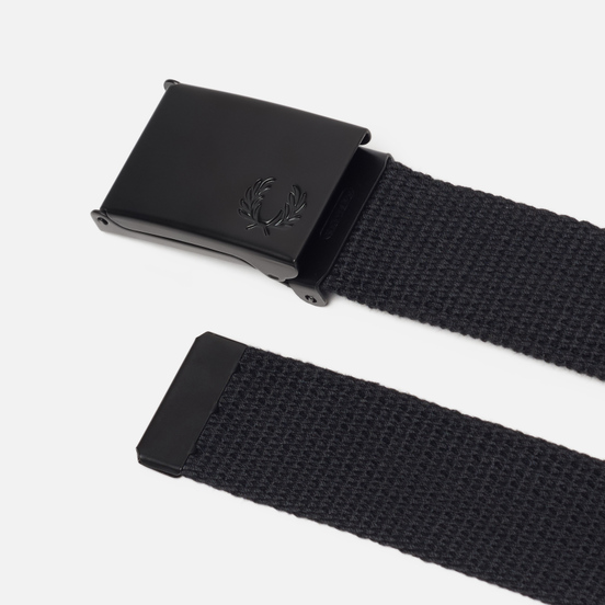Ремень Fred Perry Slim Graphic Webbing Black