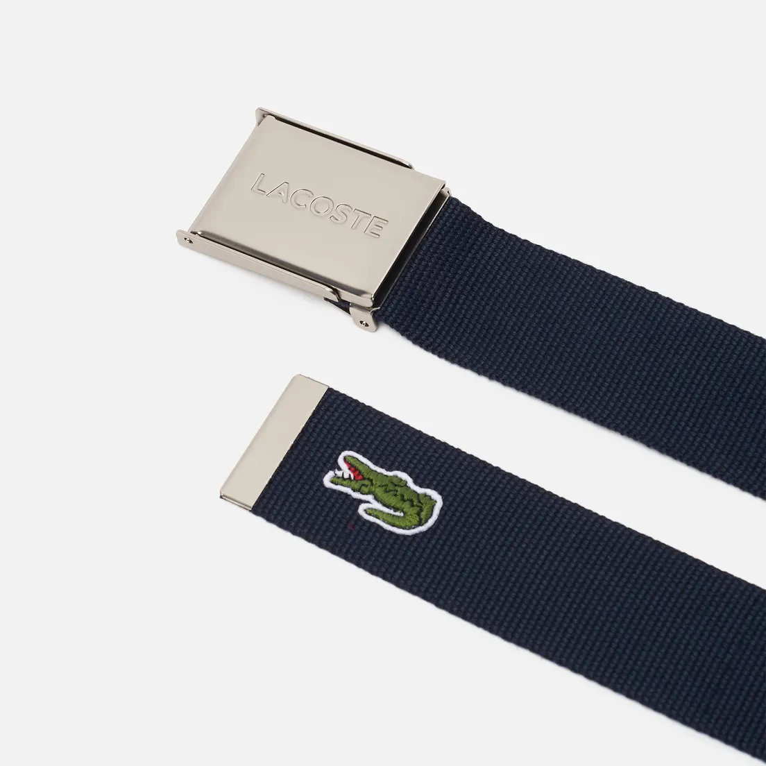 Lacoste Ремень Engraved Buckle Woven