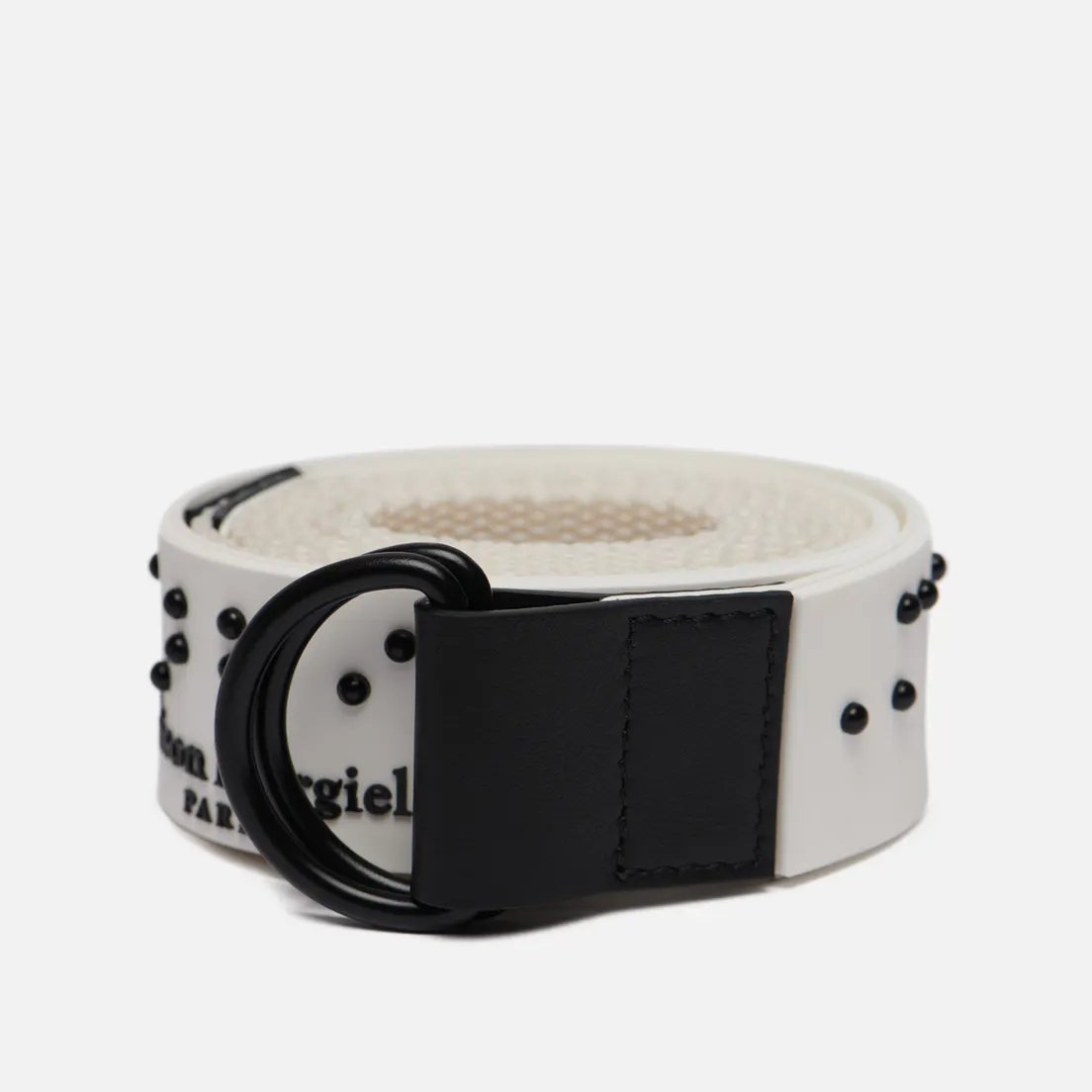Maison Margiela Ремень Logo Rubber & Webbing