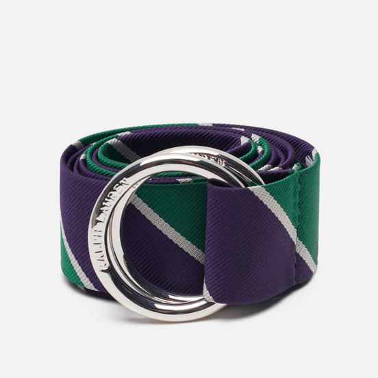 Ремень Polo Ralph Lauren Wimb Tie Sil Dress Casual Silk Green/Purple