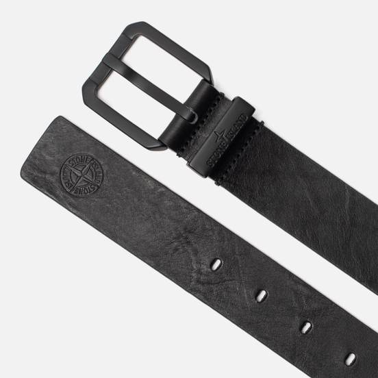 Ремень Stone Island Logo Heat Printed Black