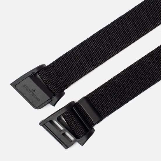 Ремень Stone Island Nylon Tape Black