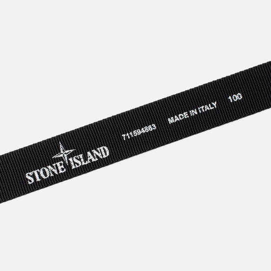 Ремень Stone Island Nylon Tape Black