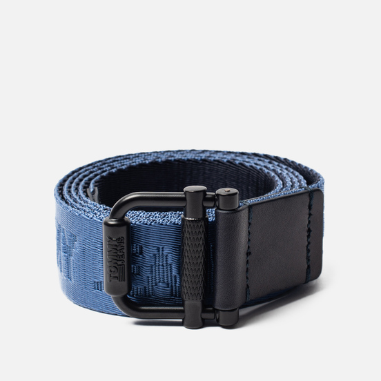 Ремень Tommy Jeans Roller Reversible Webbing Navy/Dutch Blue