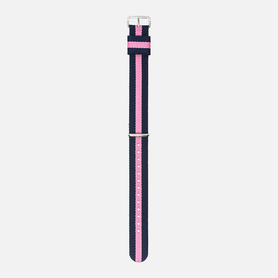 Ремешок для часов Daniel Wellington Classy Winchester 18mm Navy/Pink/Silver