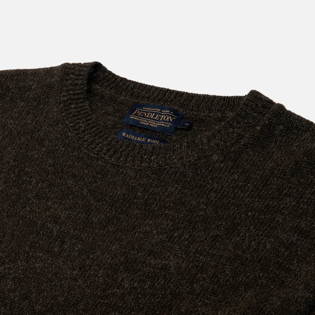 Pendleton Мужской свитер Shetland Crew Neck