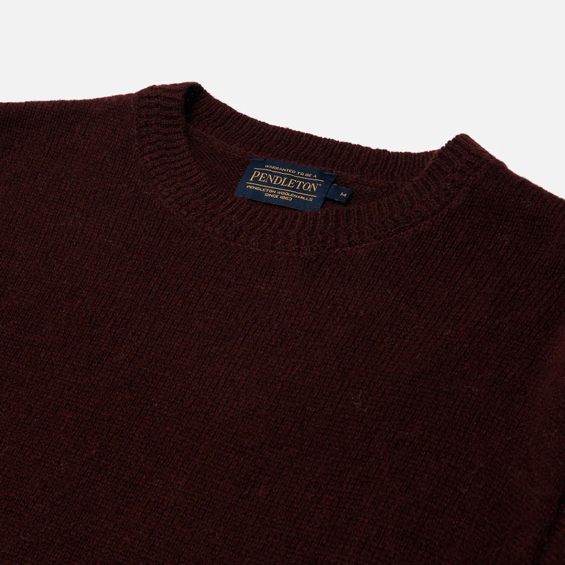 Pendleton Мужской свитер Shetland Crew Neck