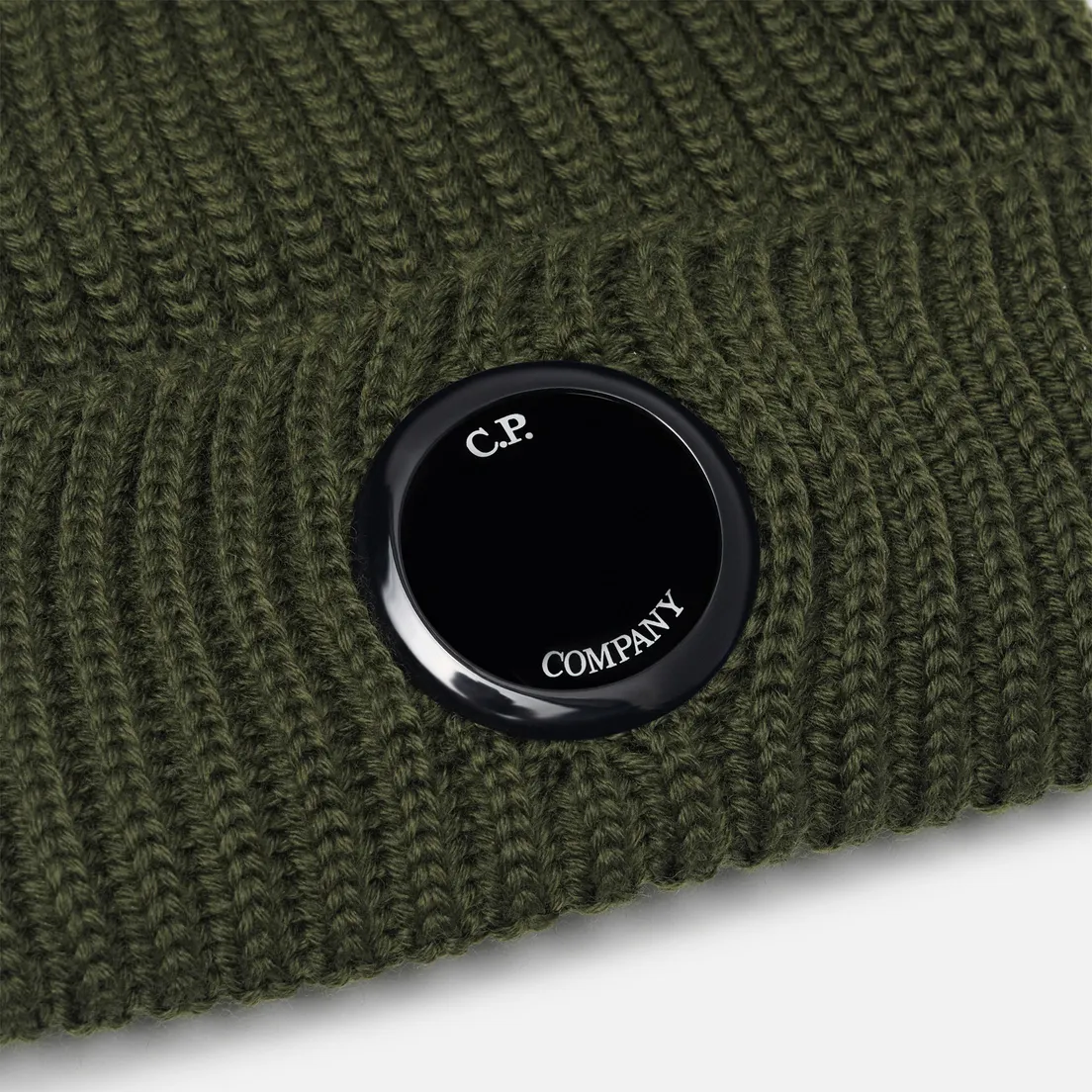 C.P. Company Шапка Extrafine Merino Wool Lens