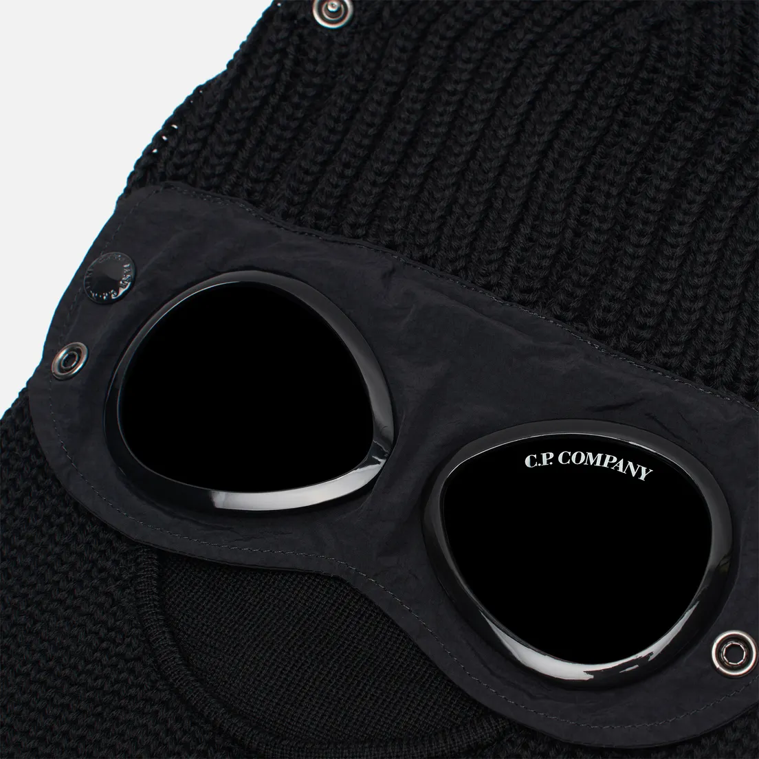 C.P. Company Балаклава Extrafine Merino Wool Goggle Ribbed