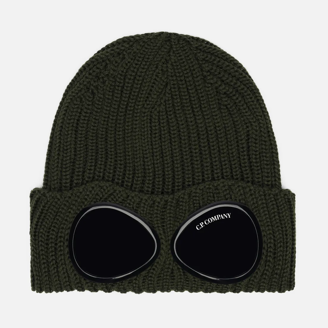 C.P. Company Шапка Extrafine Merino Wool Goggle Lenses