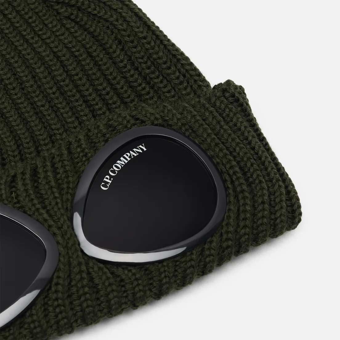 C.P. Company Шапка Extrafine Merino Wool Goggle Lenses