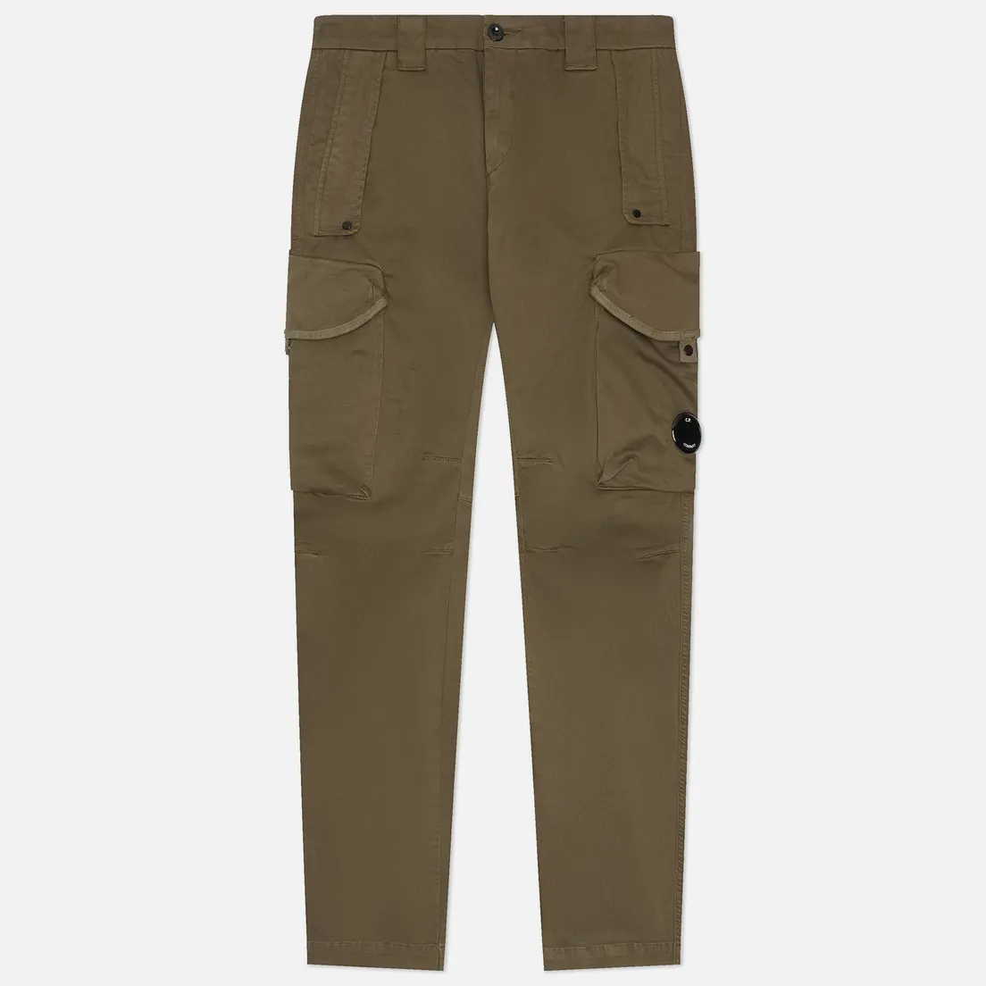 C.P. Company Мужские брюки Stretch Sateen Ergonomic Cargo Flap Pockets