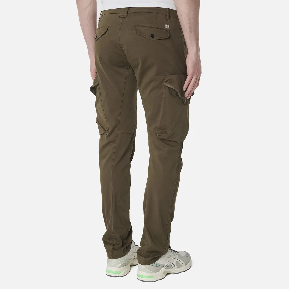 C.P. Company Мужские брюки Stretch Sateen Ergonomic Cargo Flap Pockets