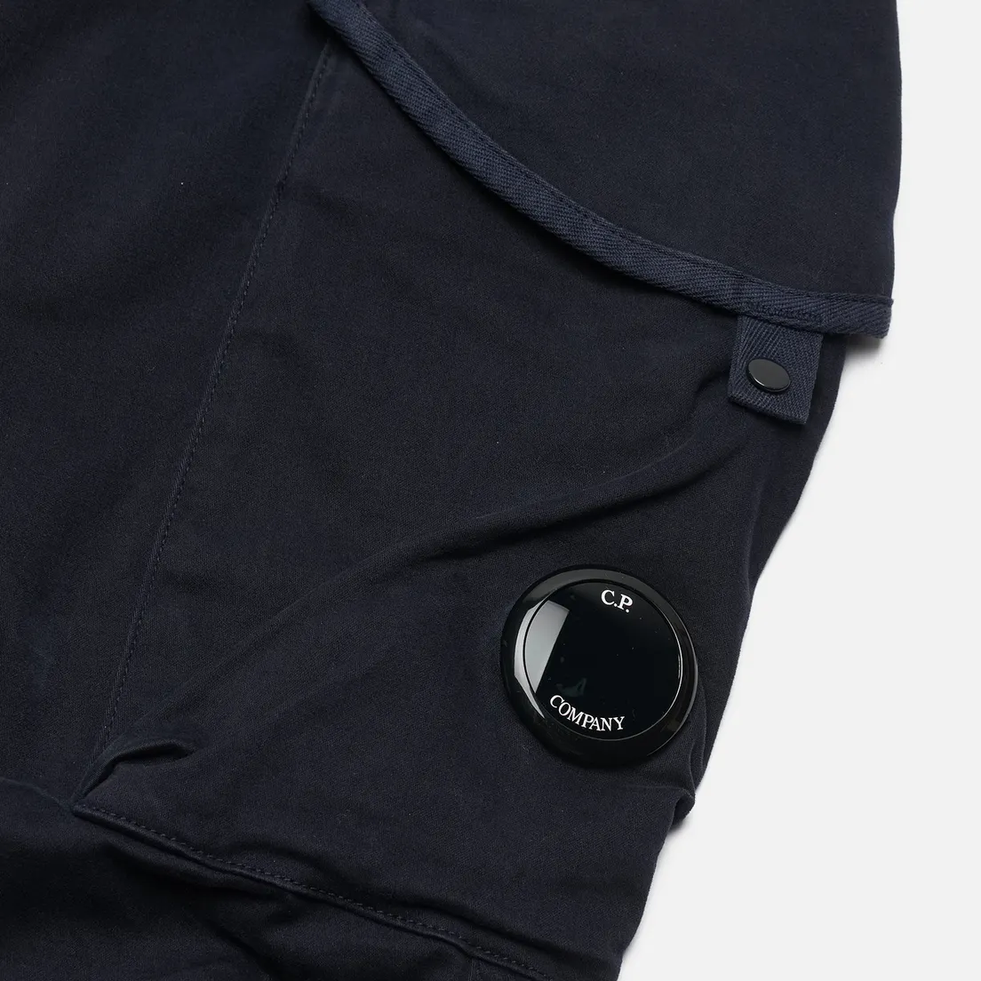 C.P. Company Мужские брюки Stretch Sateen Ergonomic Cargo Flap Pockets