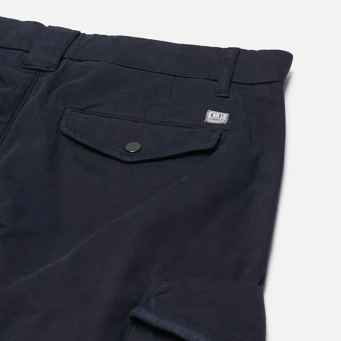 C.P. Company Мужские брюки Stretch Sateen Ergonomic Cargo Flap Pockets