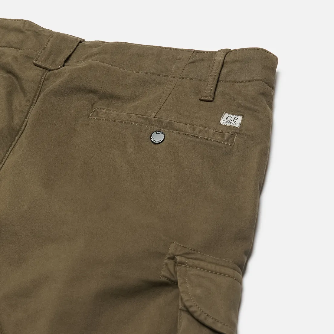 C.P. Company Мужские брюки Stretch Sateen Ergonomic Cargo Lens Pocket