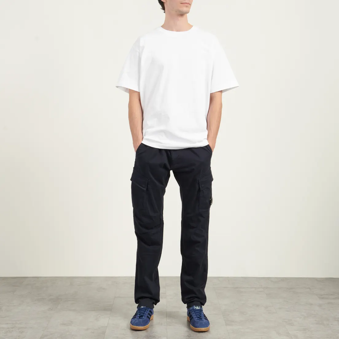 C.P. Company Мужские брюки Stretch Sateen Ergonomic Cargo Lens Pocket