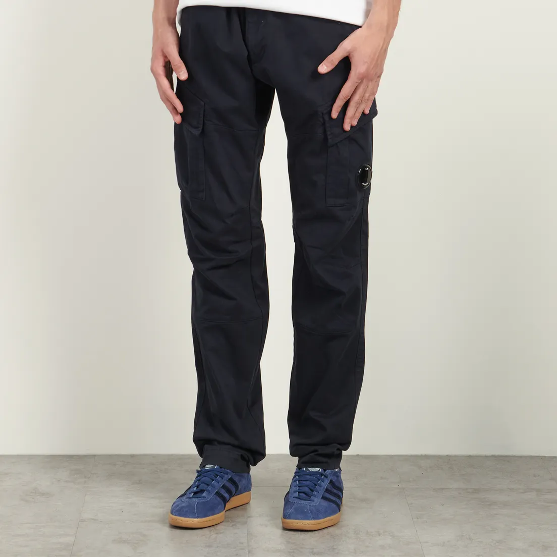 C.P. Company Мужские брюки Stretch Sateen Ergonomic Cargo Lens Pocket