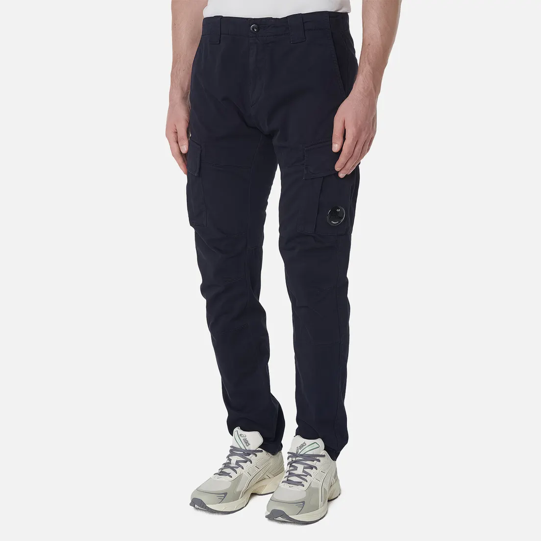 C.P. Company Мужские брюки Stretch Sateen Ergonomic Cargo Lens Pocket
