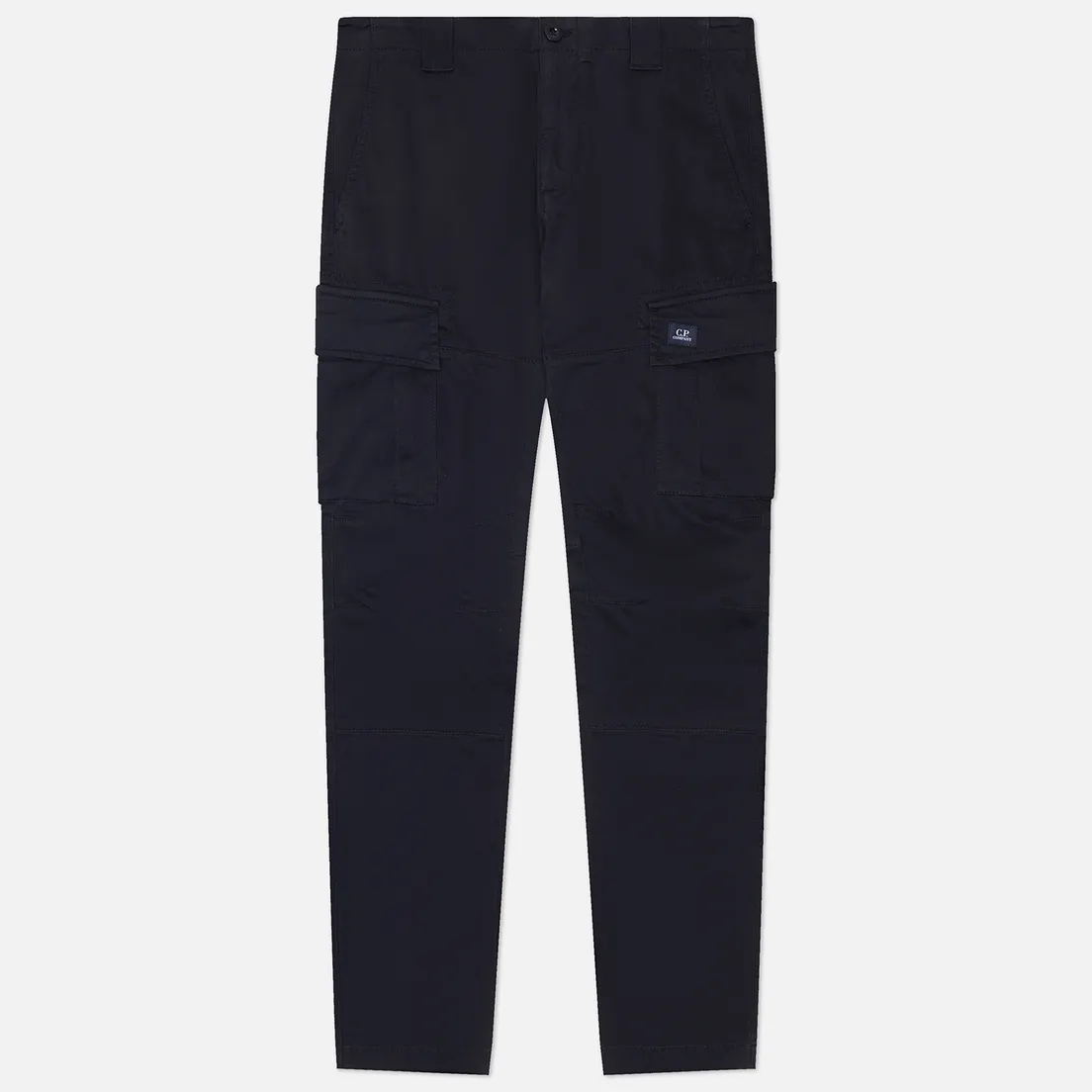 C.P. Company Мужские брюки Stretch Sateen Ergonomic Cargo Logo Pocket