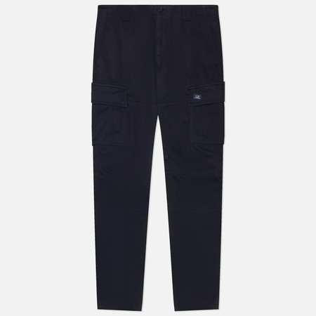   Brandshop Мужские брюки C.P. Company Stretch Sateen Ergonomic Cargo Logo Pocket, цвет синий, размер 46