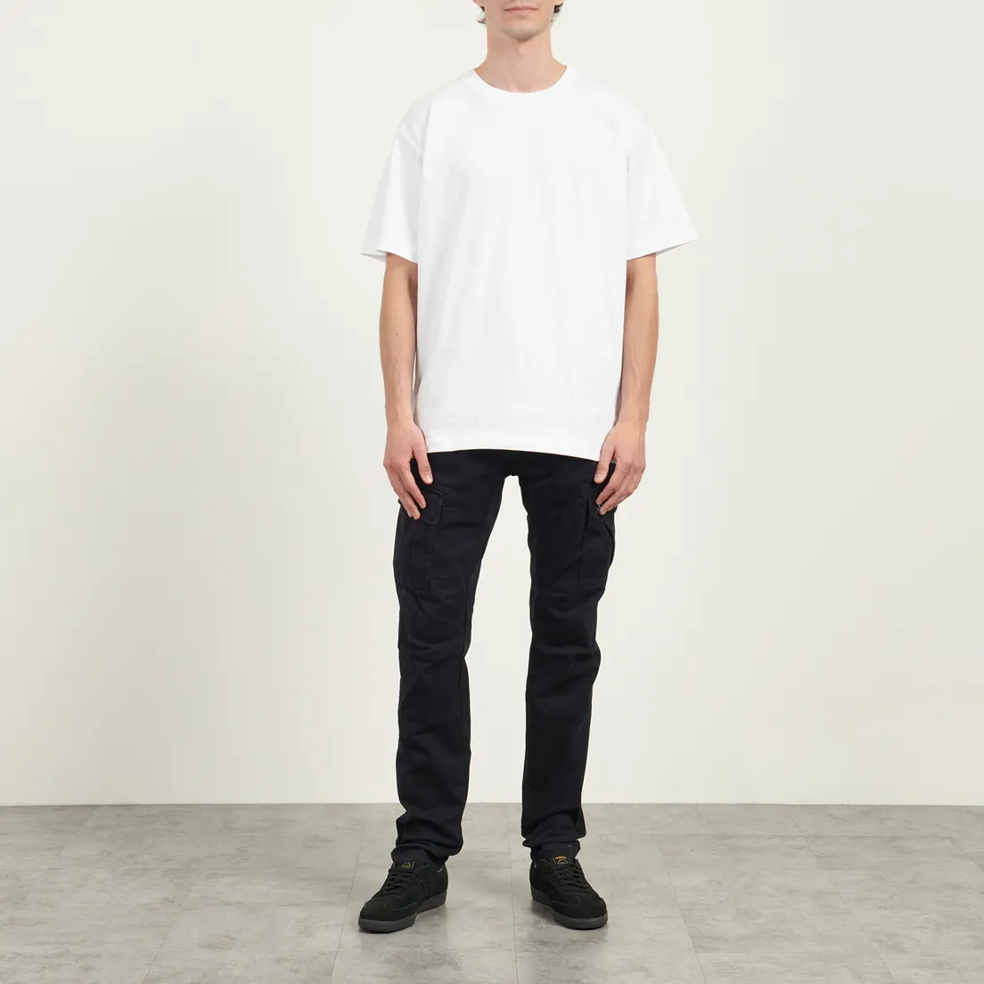 C.P. Company Мужские брюки Stretch Sateen Ergonomic Cargo Logo Pocket